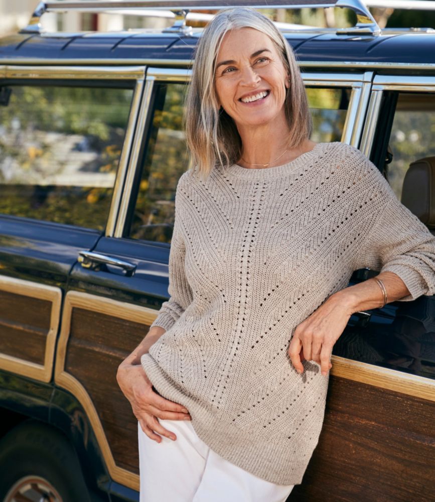 Women's LinenBlend Sweater, Pullover Sweaters at L.L.Bean