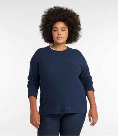 Woman Within Women's Plus Size Layered-Look Sweatshirt - 14/16, Navy  Trellis Placement Blue at  Women's Clothing store