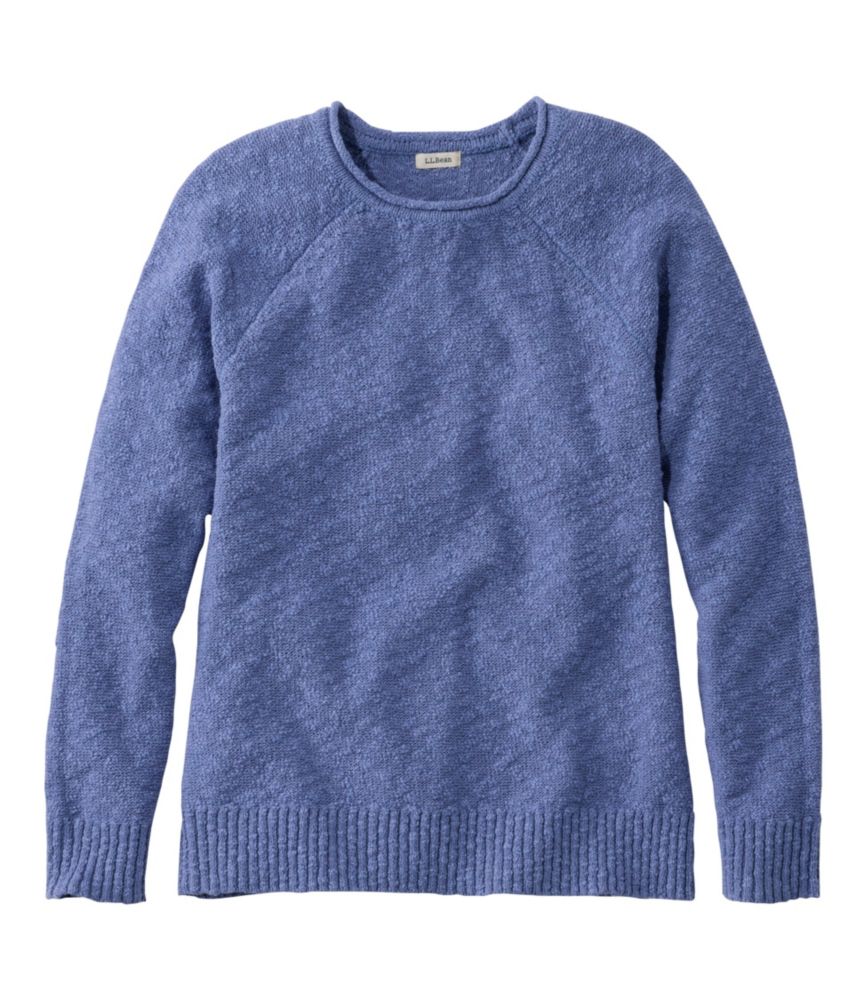 Women's Midweight Cotton Slub Rollneck Pullover