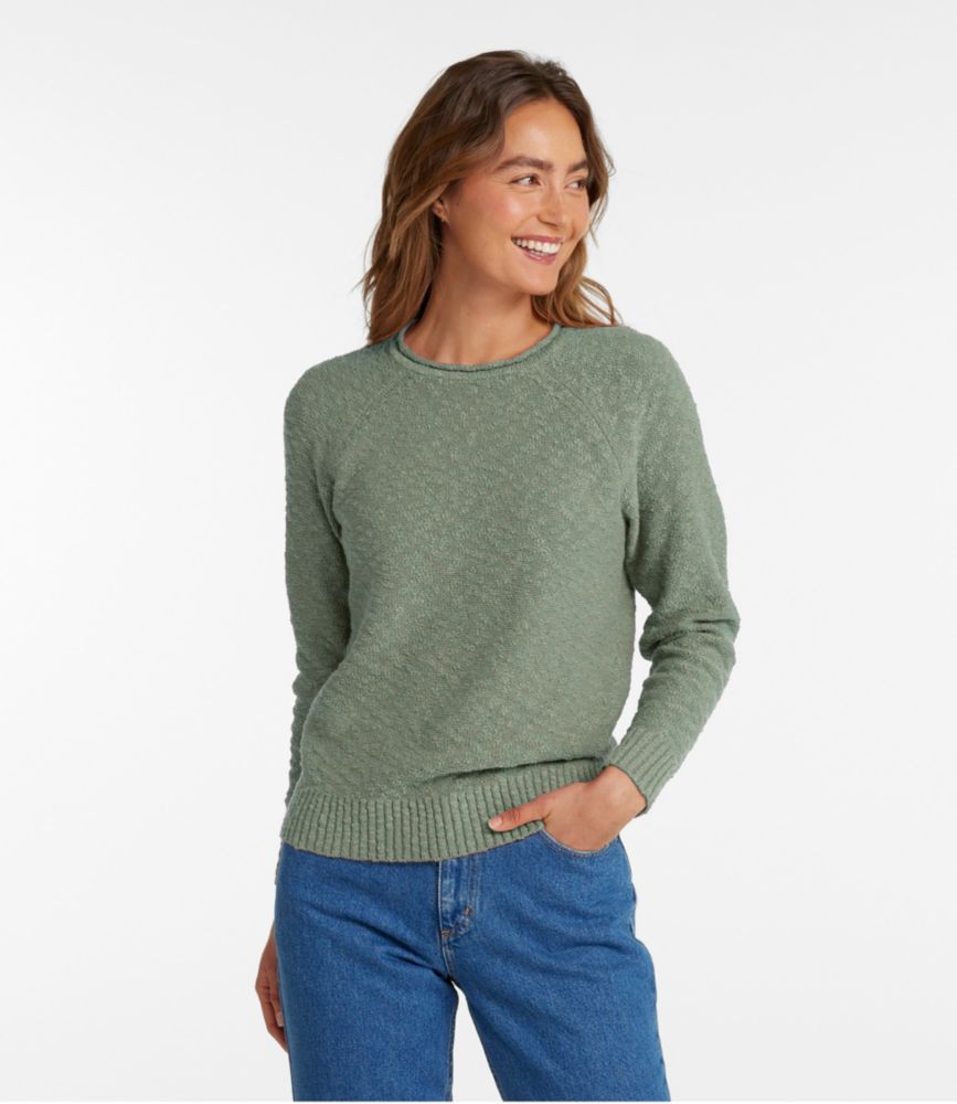 Women's Midweight Cotton Slub Rollneck Pullover