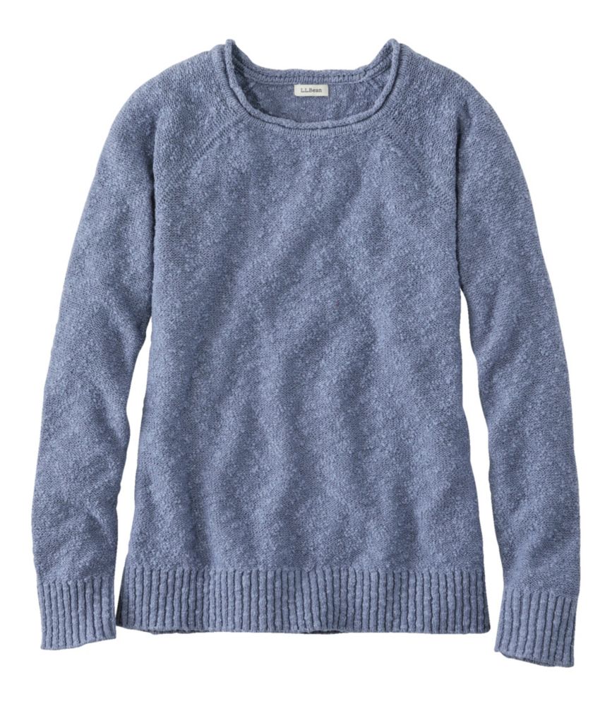 Women's Midweight Cotton Slub Rollneck Pullover