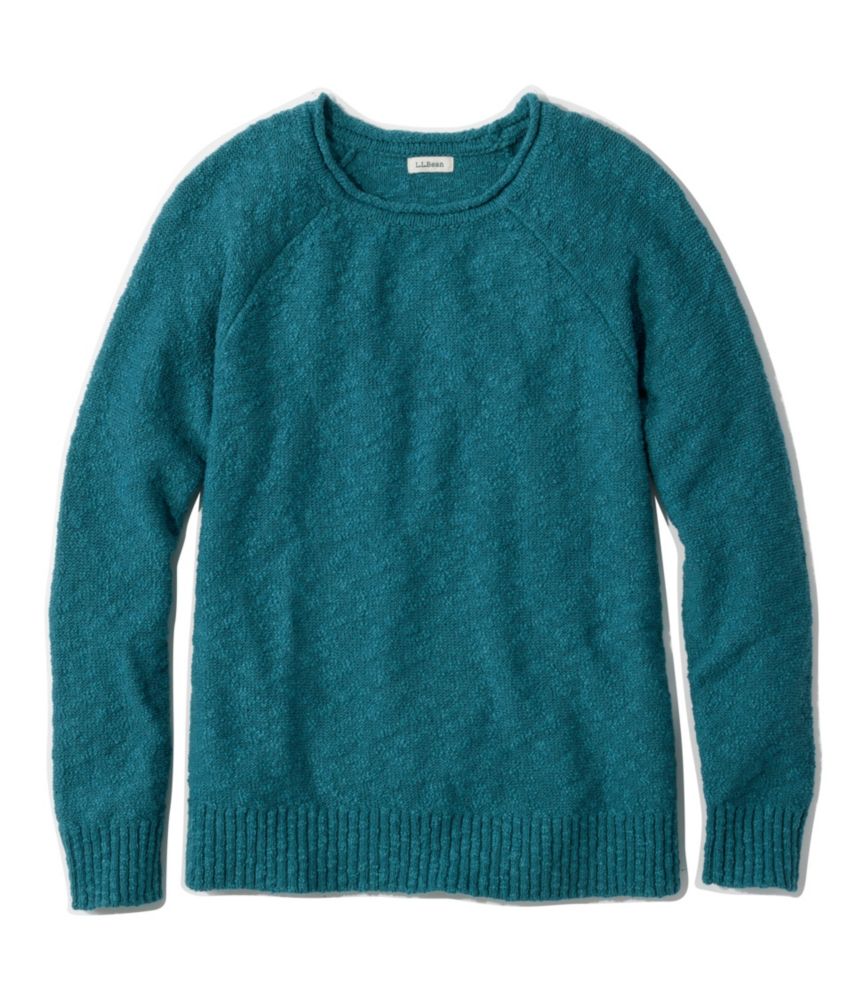 Women's Midweight Cotton Slub Rollneck Pullover