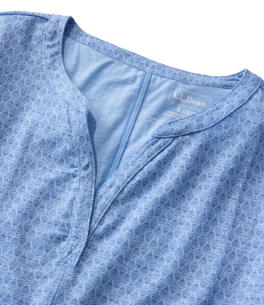 Women's Streamside Tee, Short-Sleeve Splitneck Print