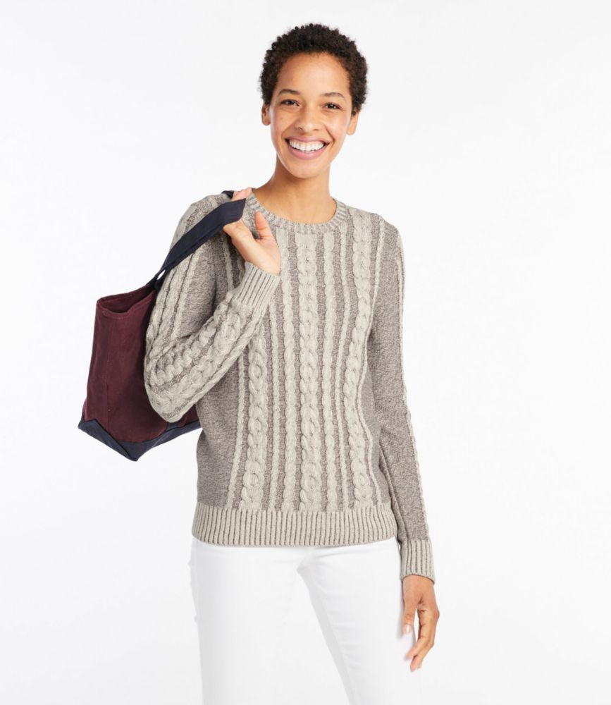 ll bean crewneck sweater