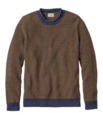 Ll bean waffle knit hoodie sale