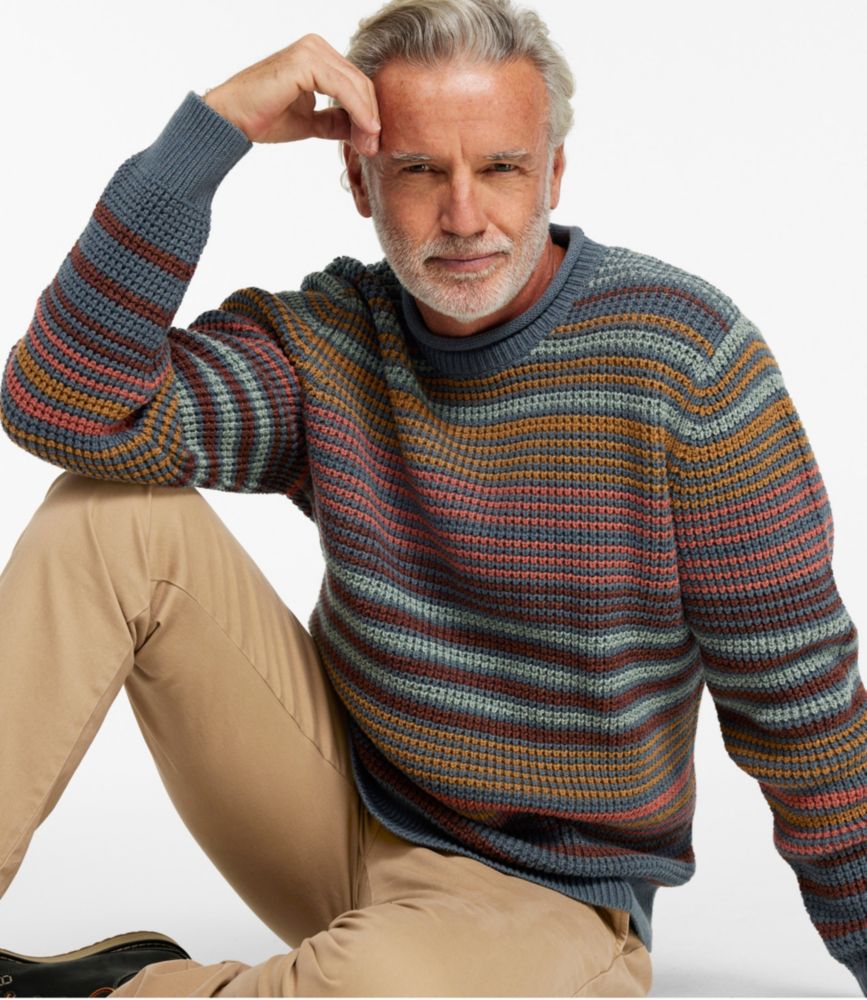 Onlsweater Ruched Sleeve Crew Sweater-Coffee Bean