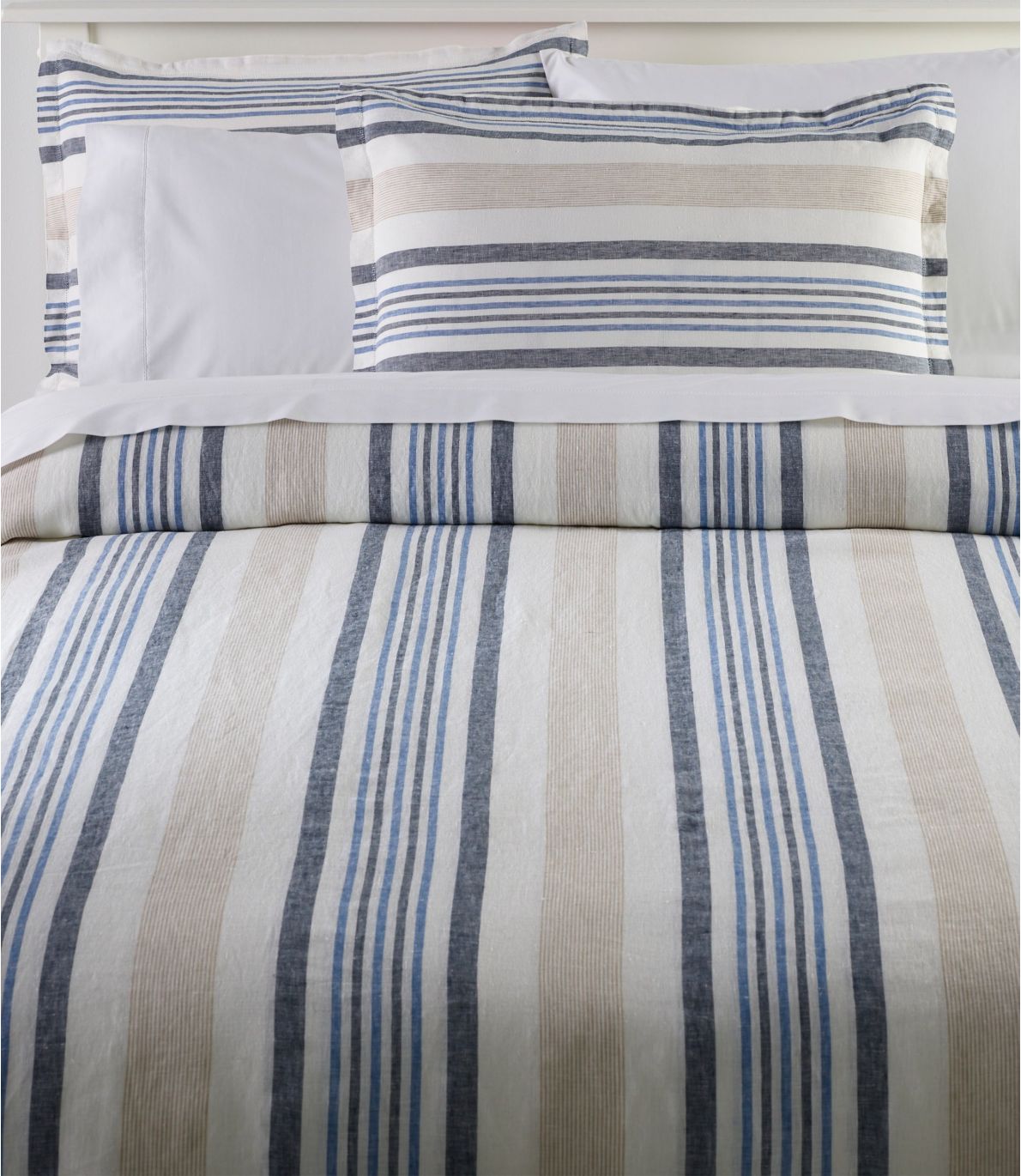 Sunwashed Linen Comforter Cover Collection