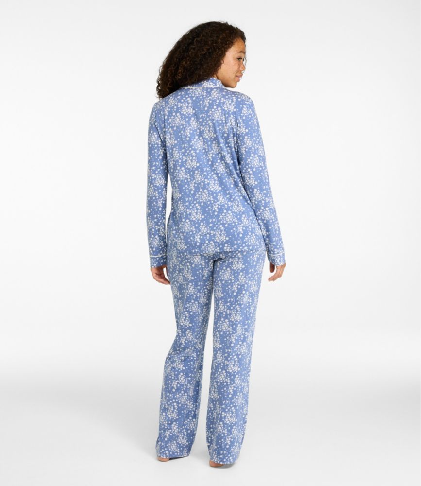 Women's Super-Soft Shrink-Free Pajama Set, Button-Front