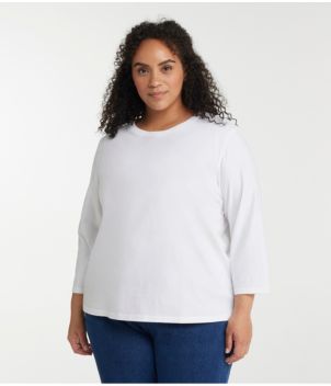 Women's Saturday T-Shirt, Crewneck Three-Quarter-Sleeve