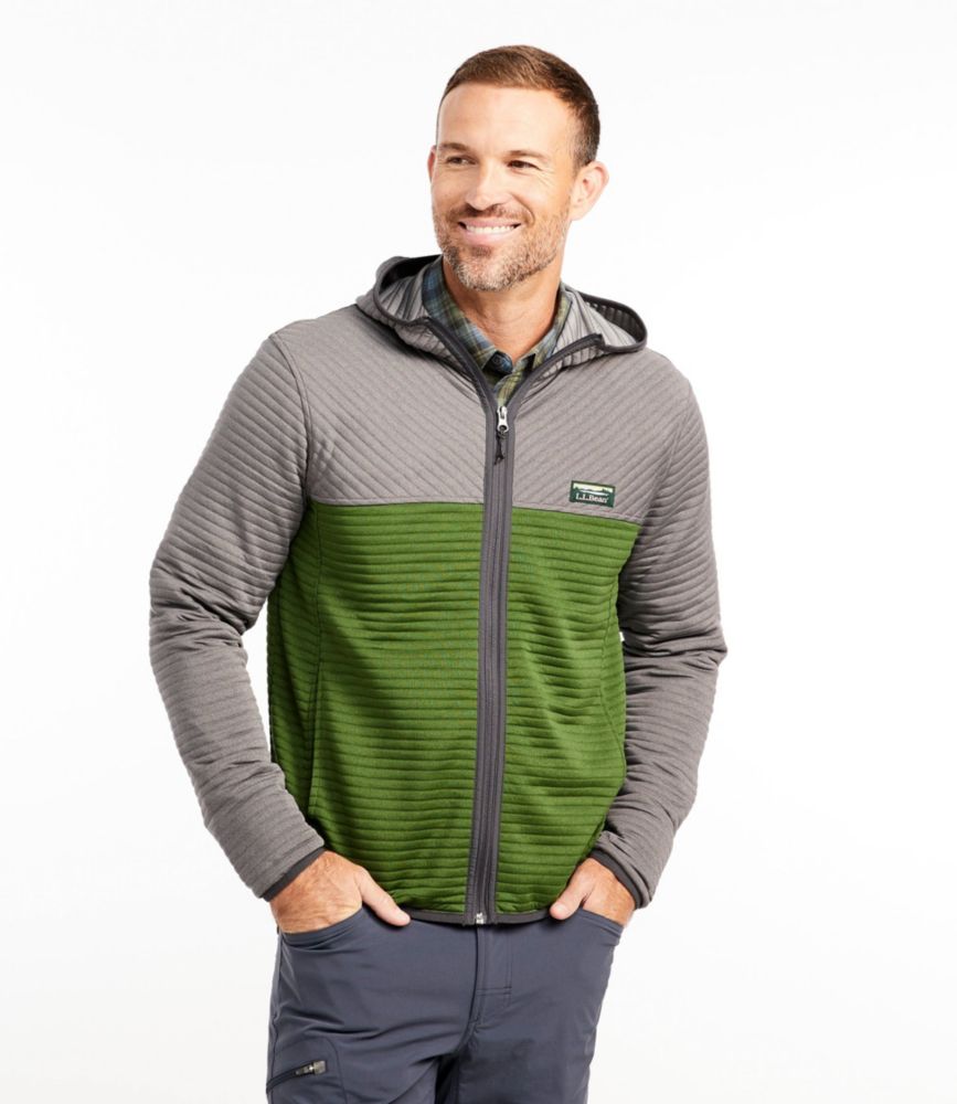 ll bean full zip fleece