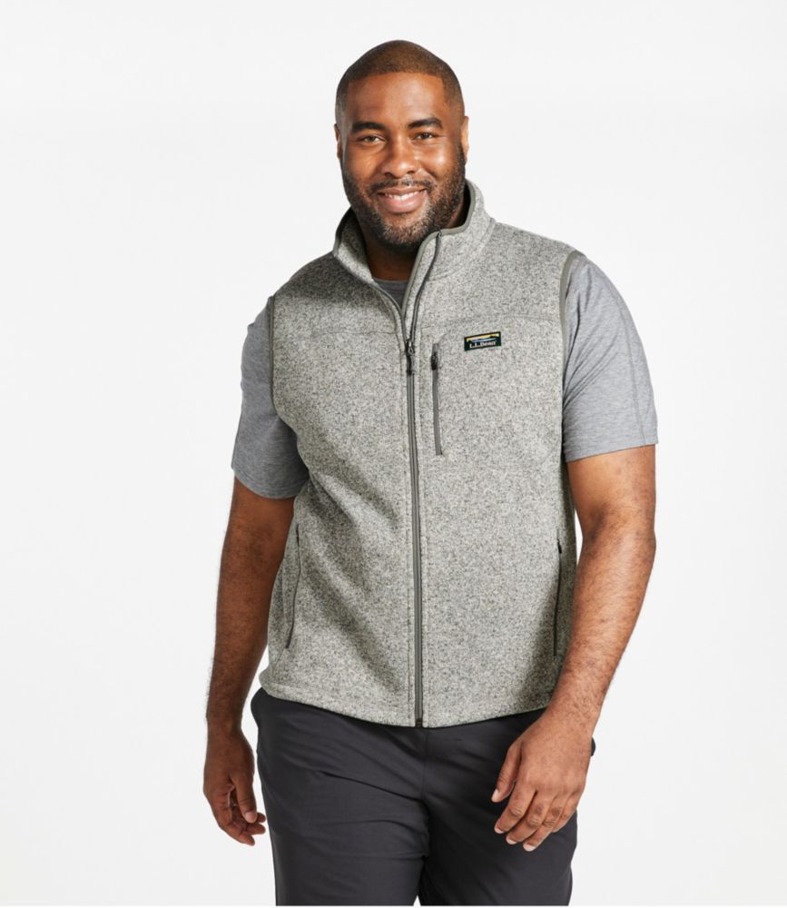 Men's Bean's Sweater Fleece Vest Vests at L.L.Bean