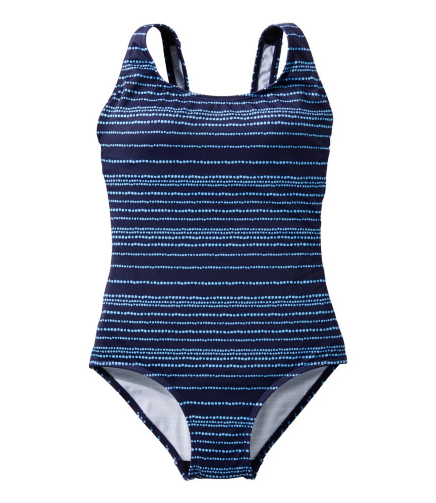 Darkest Navy/Lake Dot Stripe