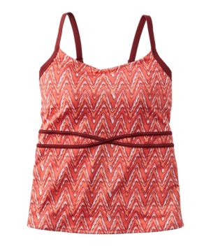 Women's Saltwater Essentials Swimwear, Scoopneck Tankini Top, Print