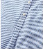 Women's Vacationland Seersucker Shirt, Short-Sleeve Popover Stripe