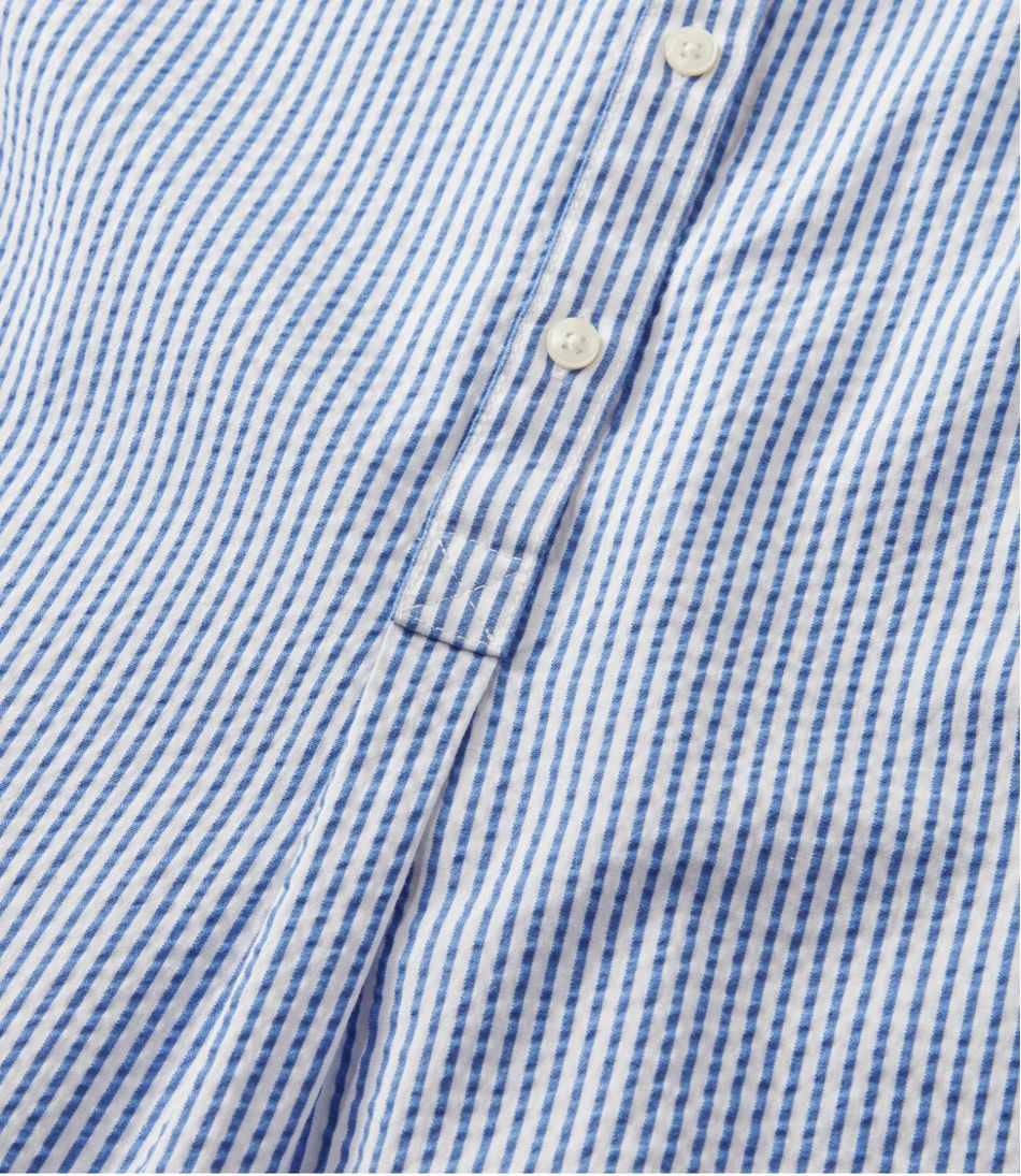 Women's Vacationland Seersucker Shirt, Short-Sleeve Popover Women's Vacationland Seersucker Shirt, Short-Sleeve Popover