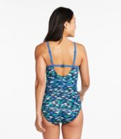 Women's New Currents Swimwear, Squareneck Tanksuit