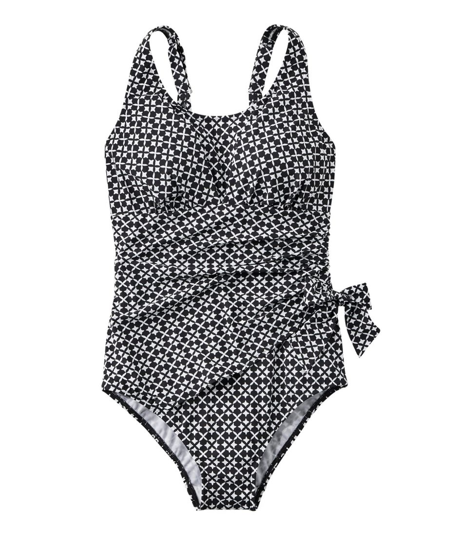Women's Slimming Swimwear, Scoopneck Tanksuit, Print