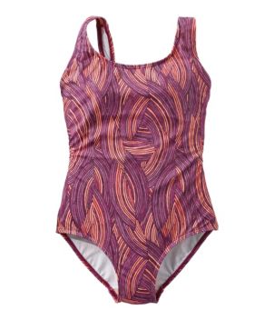 Women's BeanSport Swimwear, Scoopneck Tanksuit, Print