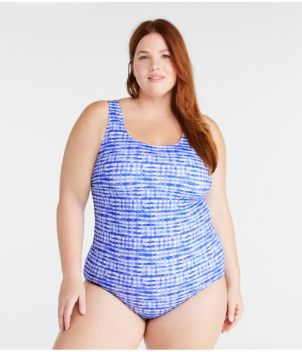 Llbean plus store size swimsuits