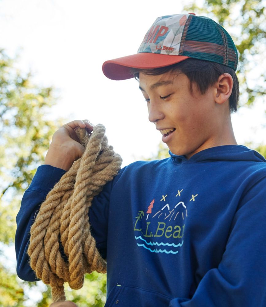 Kids' L.L.Bean Trucker Hat, Print Accessories at L.L.Bean
