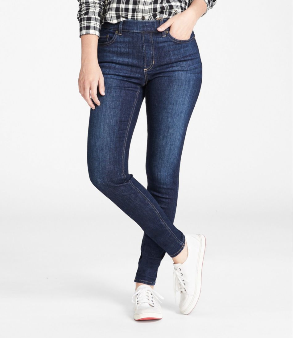 Universal Thread Women's Mid-Rise Curvy Skinny Blue Jeans Medium