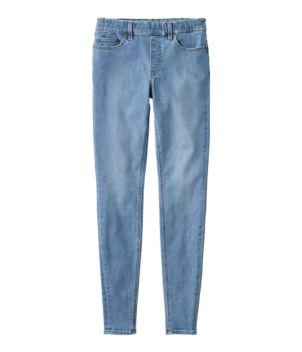 Women's BeanFlex® Jeans, Mid-Rise Skinny-Leg Pull-On