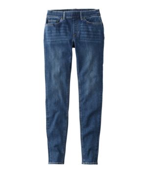 Women's BeanFlex® Jeans, Mid-Rise Skinny-Leg Pull-On