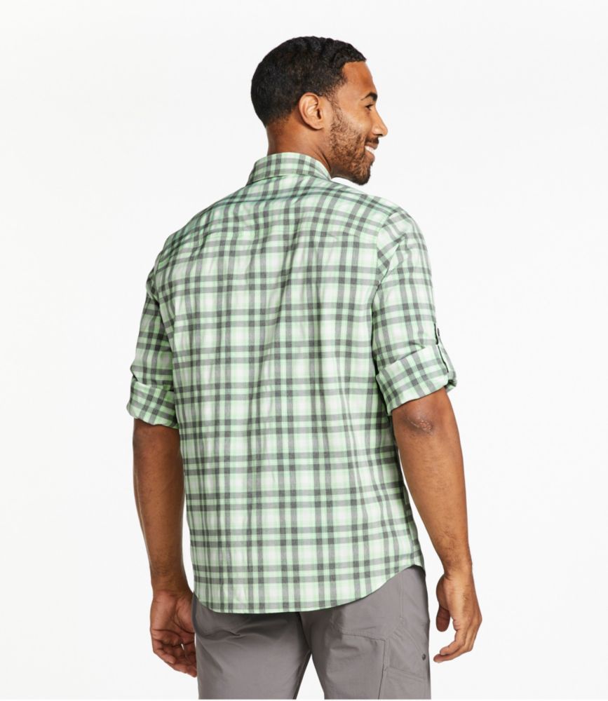 Men's No Fly Zone Long-Sleeve Shirt, Plaid