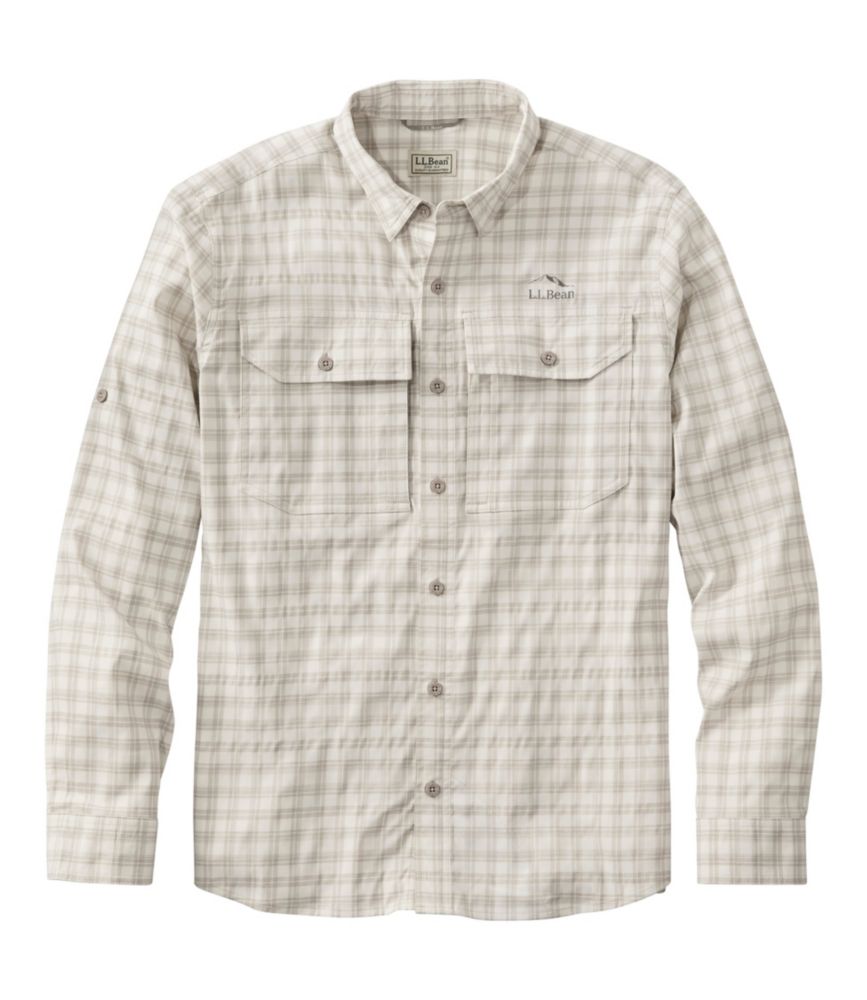 Men's No Fly Zone Long-Sleeve Shirt, Plaid