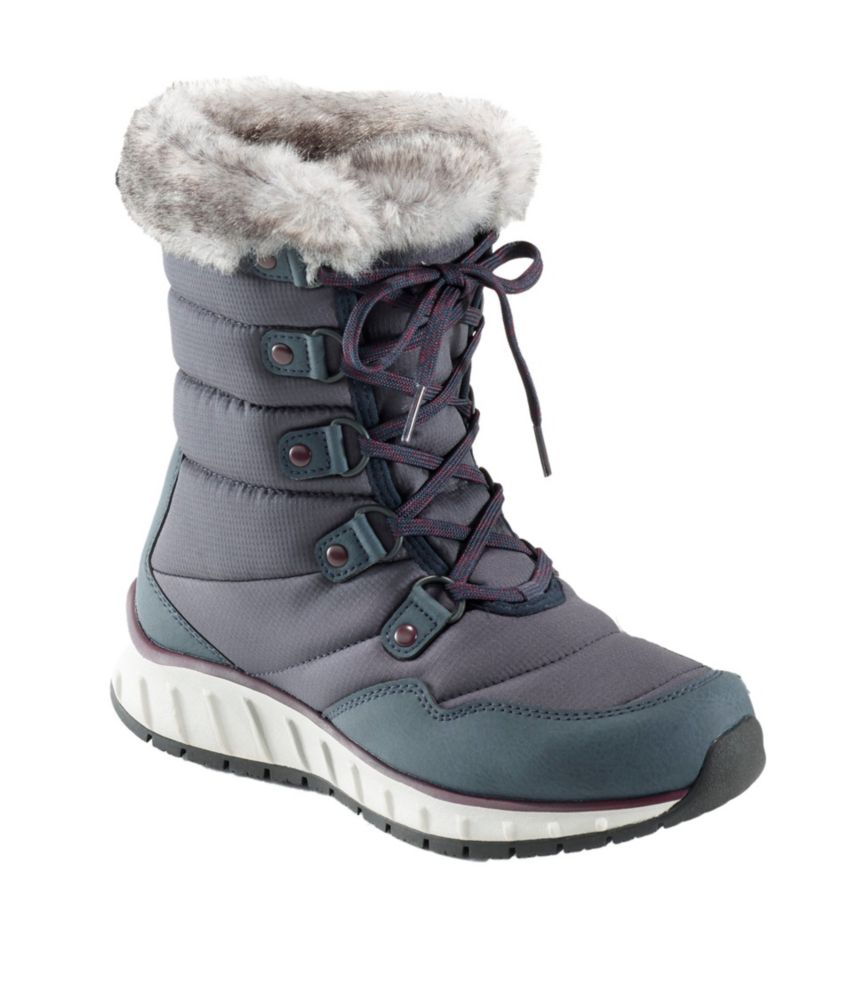 Women's Snowfield Insulated Boots, Mid, Carbon Navy, small image number 6