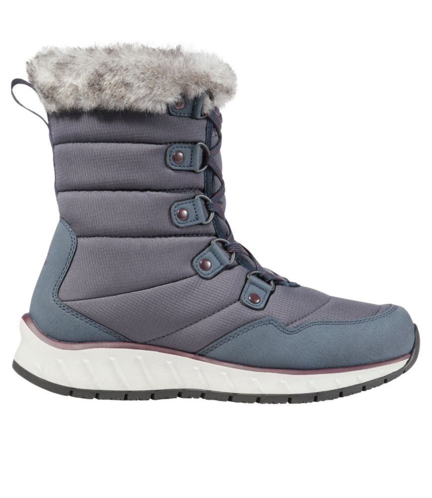 Women's Snowfield Insulated Boots, Mid, Carbon Navy, small image number 1