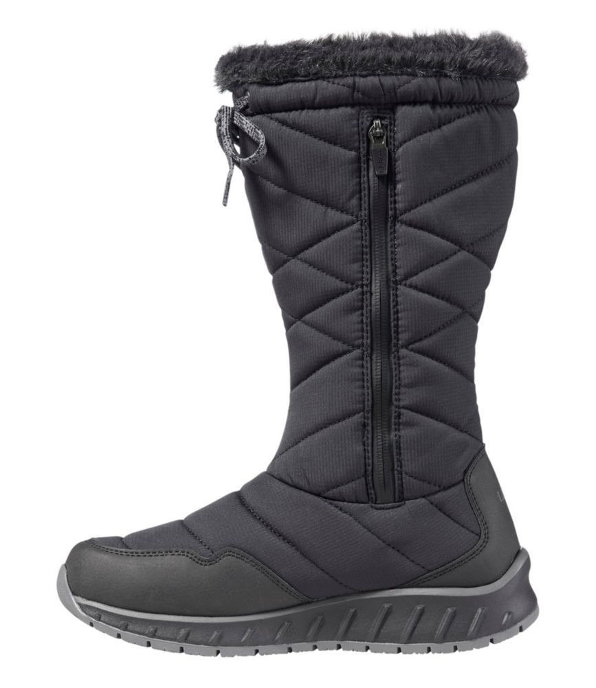 Women's Snowfield Boots, Tall Insulated, Quarry Gray, small image number 3