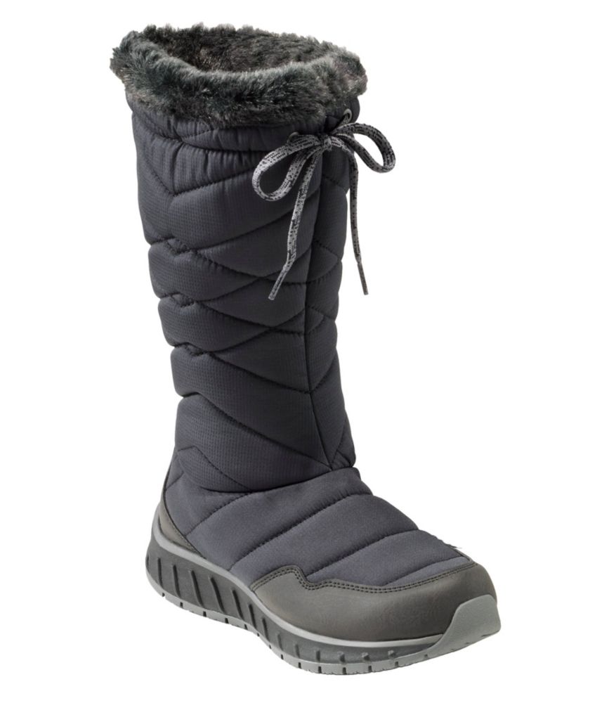 Women's Snowfield Boots, Tall Insulated, Quarry Gray, small image number 6