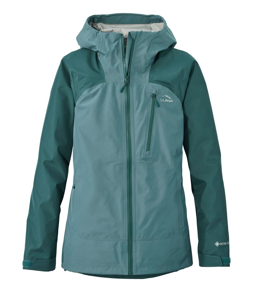 Women's Pathfinder GORE-TEX Shell Jacket Spruce Pine/Dark Pine Extra Large, Synthetic/Nylon | L.L.Bean