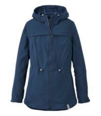 L.L.Bean Trail Model Rain Jacket Women's Regular Nautical Navy / S