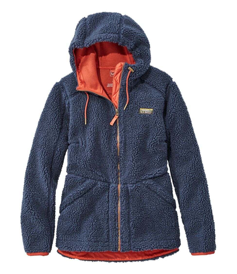 Women's Mountain Pile Fleece Coat, Fleece Jackets at L.L.Bean