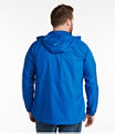 Waterproof Windbreaker Jacket, Men's Tall, Black, small image number 5