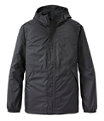 Waterproof Windbreaker Jacket, Men's Tall, Black, small image number 0