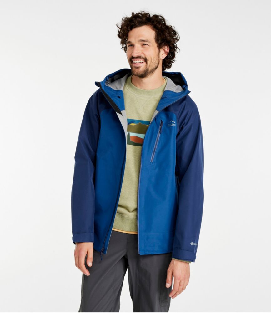 Men's Pathfinder GORE-TEX Shell Jacket, Ocean Blue/Night, small image number 2