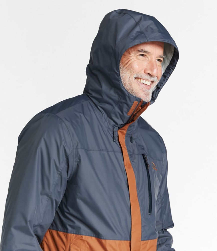 Men's Trail Model Waterproof 3-in-1 Jacket, Gunmetal Gray/Oakwood, small image number 4