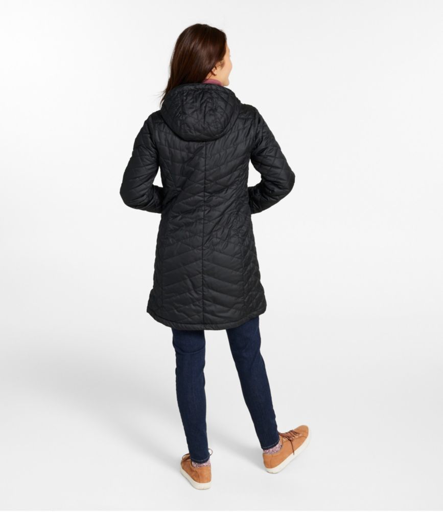 Women's Fleece-Lined Primaloft Coat, Carbon Navy, small image number 5