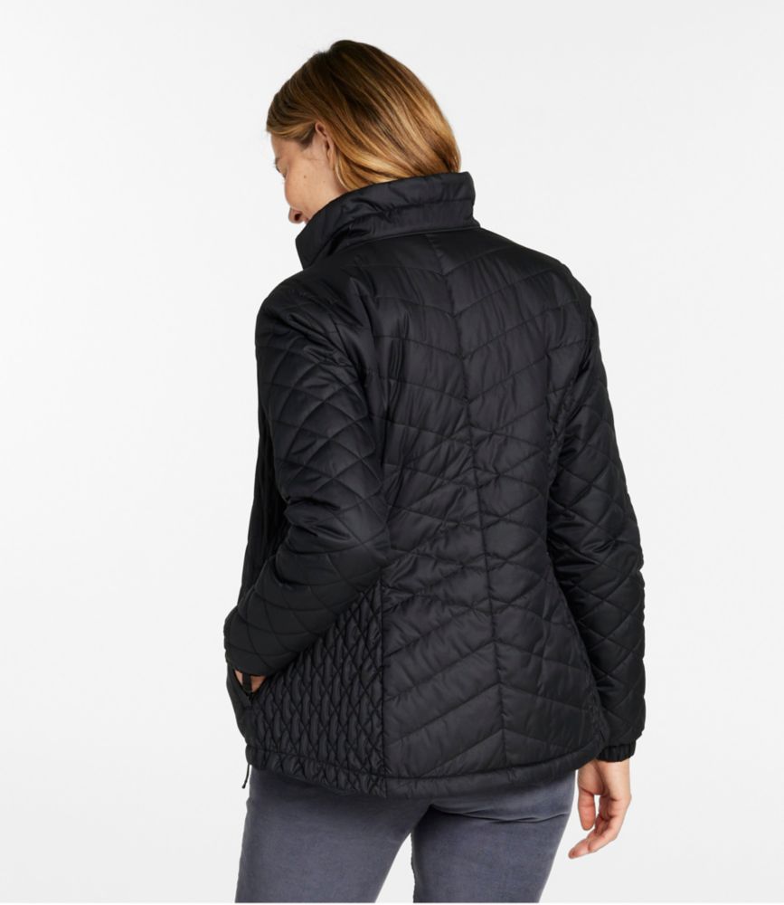 Women's Fleece-Lined Primaloft Jacket, Storm Teal, small image number 3