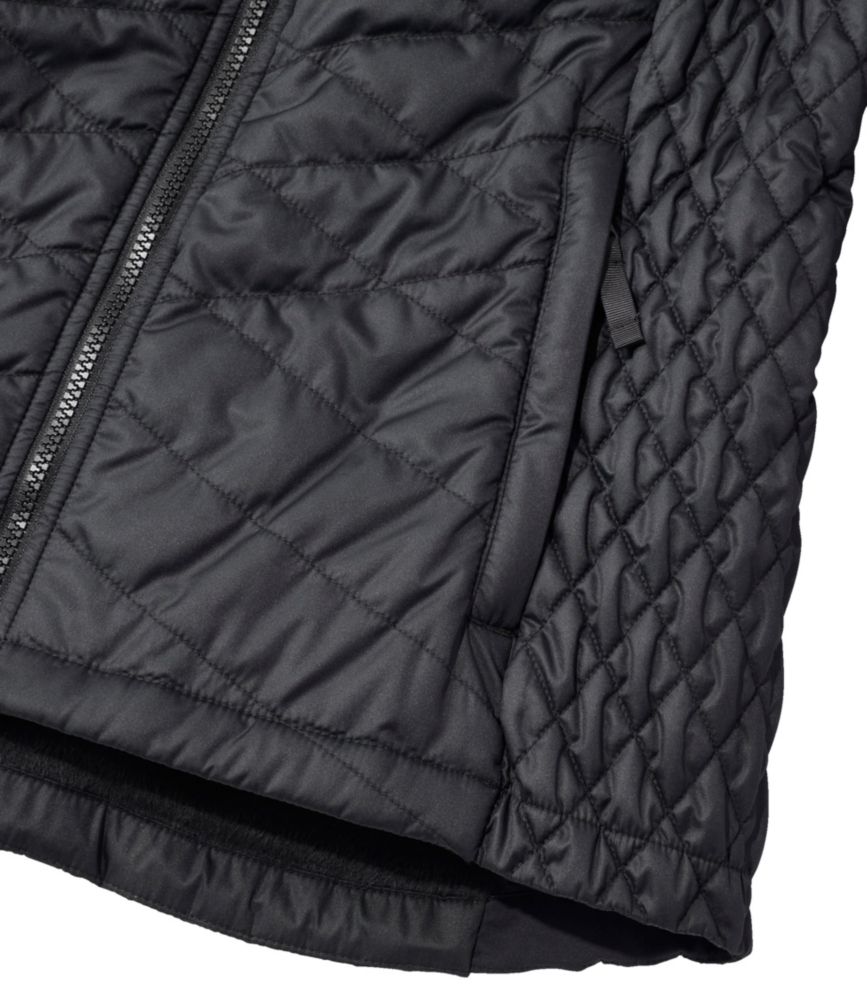 Women's Fleece-Lined Primaloft Jacket, Carbon Navy, small image number 7