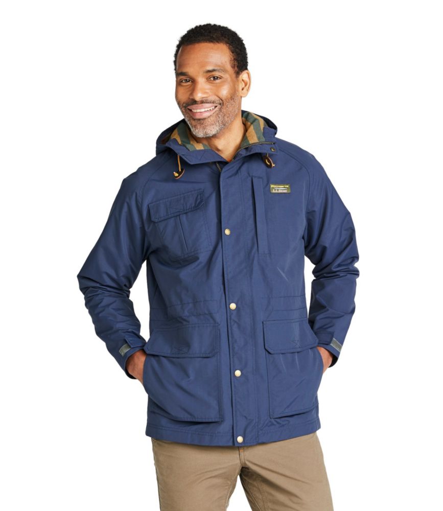 Men's Mountain Classic Water-Resistant Jacket, Black, small image number 2