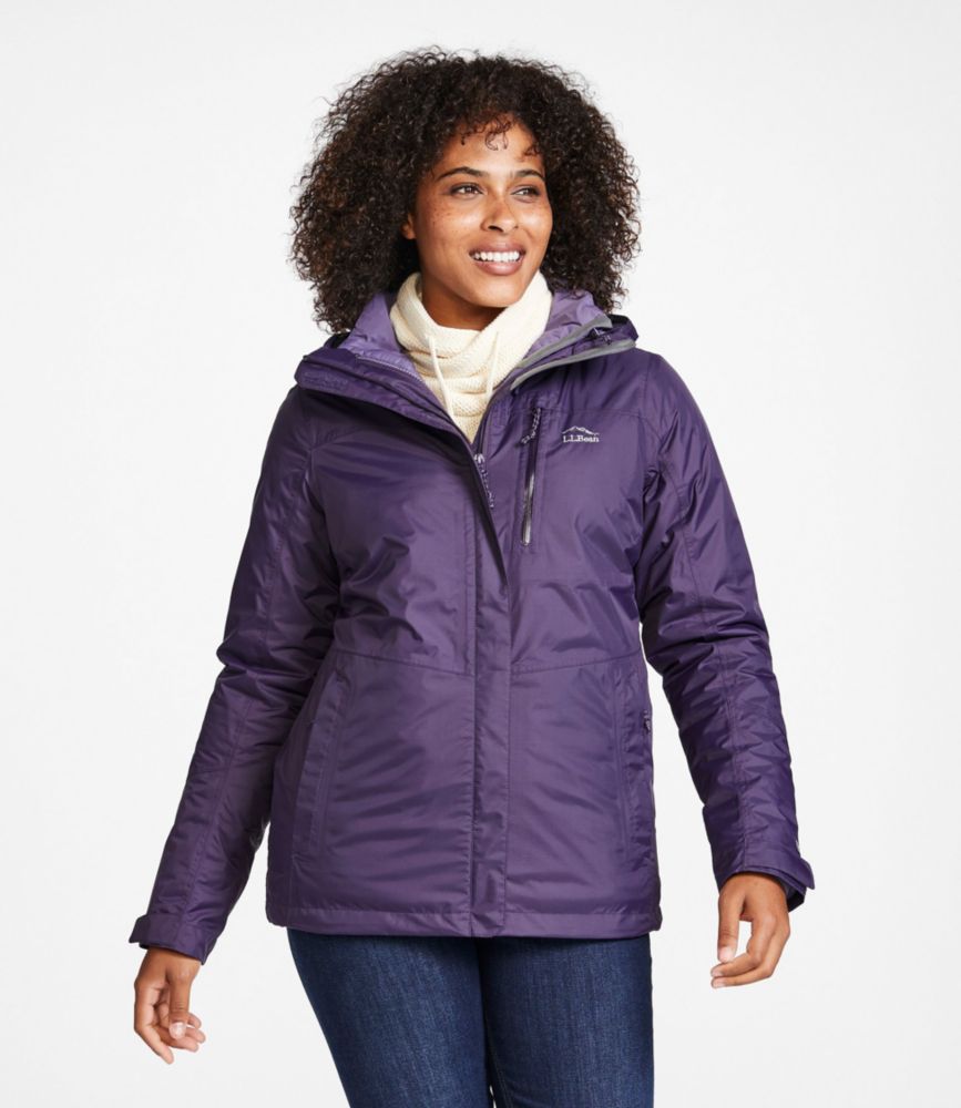 Women's Trail Model Waterproof 3-in-1 Jacket, Deep Sapphire/Night, small image number 2