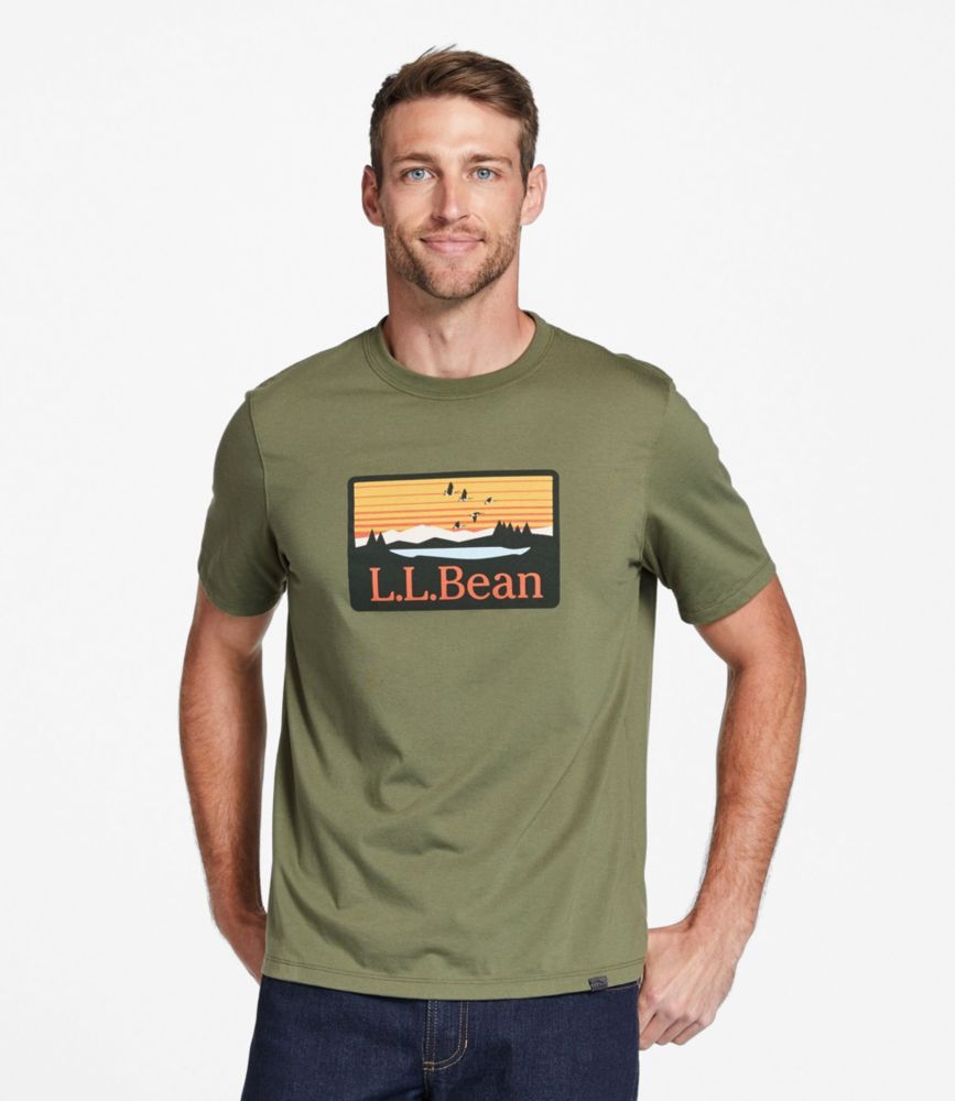 Men's Hunter's Graphic Tee, Deep Olive, small image number 2