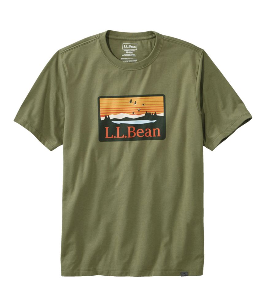 Men's Hunter's Graphic Tee, Deep Olive, small image number 1