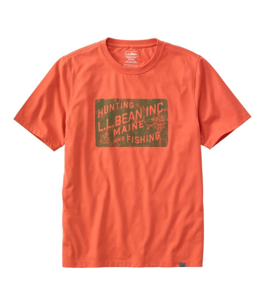 Men's Hunter's Graphic Tee, Adobe Orange, small image number 1