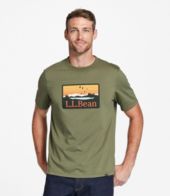 Men's Hunter's Graphic Tee Adobe Orange Small, Cotton Blend | L.L.Bean