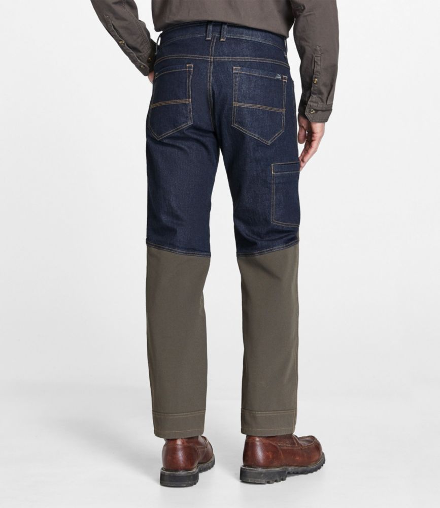 Men's Stretch Briar Jeans, Dark Indigo/Dark Ash, small image number 4